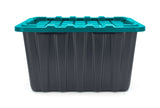 Heavy-Duty Storage Tote, 102-L, Teal