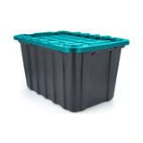 Heavy-Duty Storage Tote, 102-L, Teal
