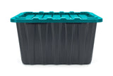 Heavy-Duty Storage Tote, 102-L, Teal