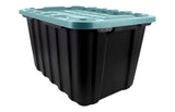 Heavy-Duty Storage Tote, 102-L, Teal