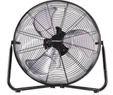 Vertical-Tilt Portable Floor Fan, 3-Speed, Black, 20-in, Oscillating Tower Fan, Remote Control, 3-Speed, White, 45-in, 7K...