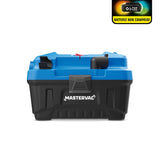 Mastervac 20V Cordless 11-L Wet/Dry Shop Vacuum, Tool Only, Compatible