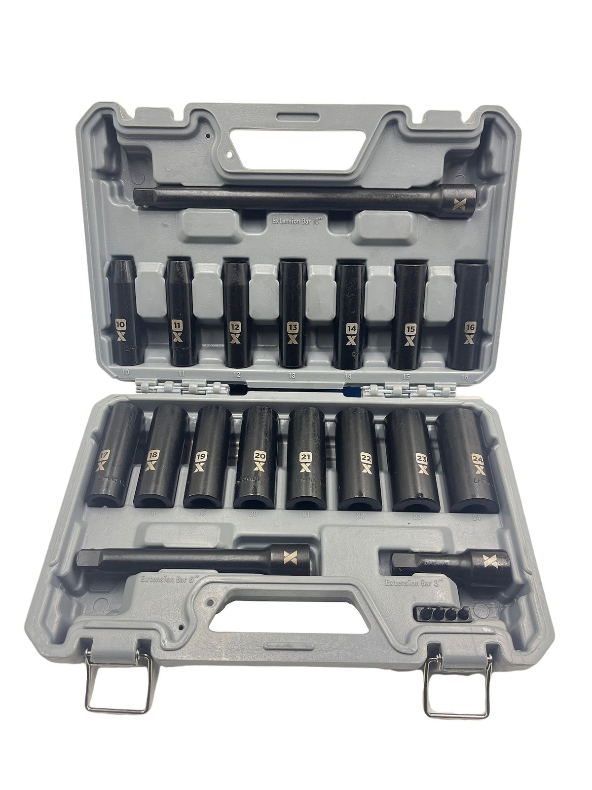 MAXIMUM 1/2-in Drive Professional Grade Impact Sockets Set, 18-pc, Metric