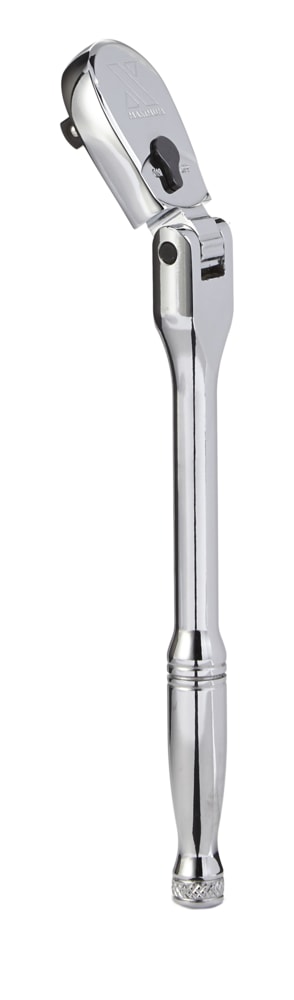 MAXIMUM 1/4-in Drive 90-Tooth Flex Ratchet, CRV, Chrome Plating, 7-in
