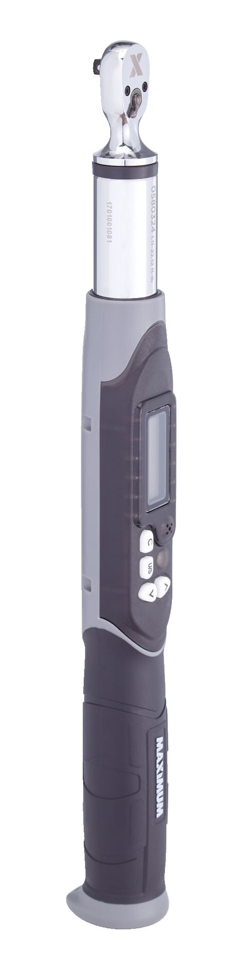 MAXIMUM 1/4-in Drive Digital Torque Wrench, 1.11-22.1 ft-lbs
