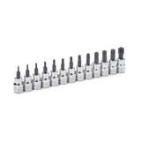MAXIMUM 3/8-in Drive Tamper Proof Star-drive Bit Socket Set, Heat-Treated, 13-pc