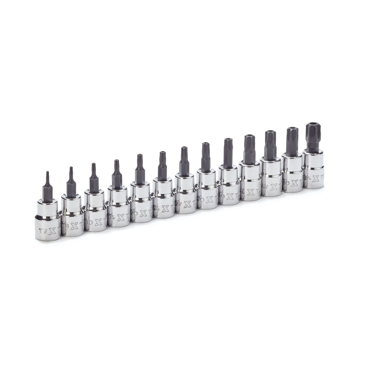 MAXIMUM 3/8-in Drive Tamper Proof Star-drive Bit Socket Set, Heat-Treated, 13-pc