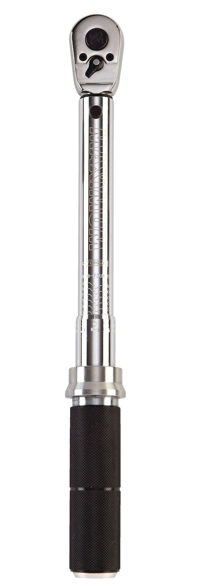 MAXIMUM 3/8-in Drive Torque Wrench, 50-250 in-lbs