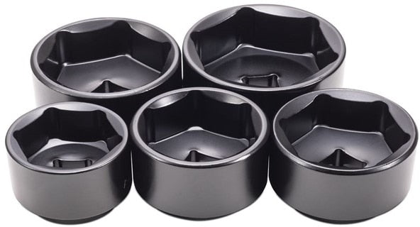 MAXIMUM Oil Filter Socket Set, Metric, 5-pc