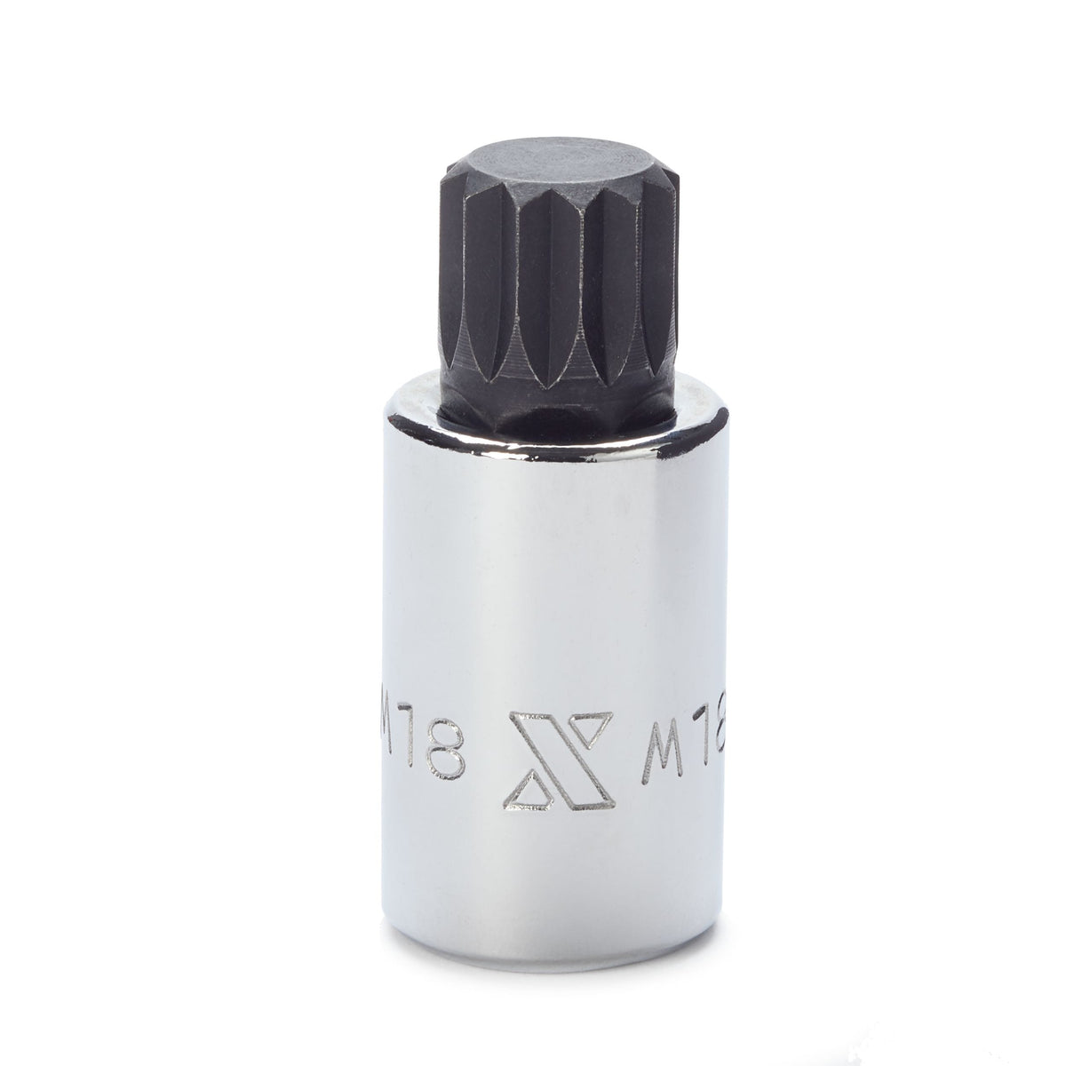 MAXIMUM Triple Square Socket Set, Polished Nickel Plating, 9-pc