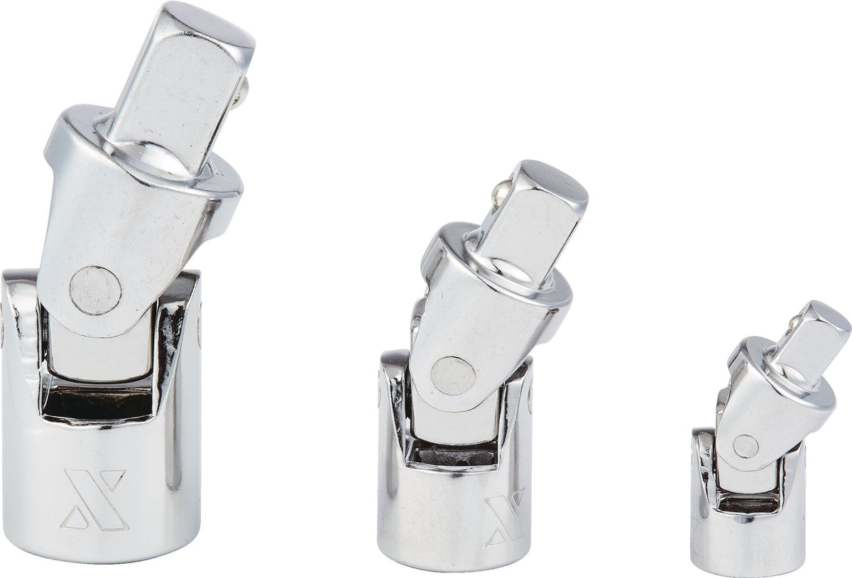 MAXIMUM U-Joint Socket Set, 3-pc, CRV