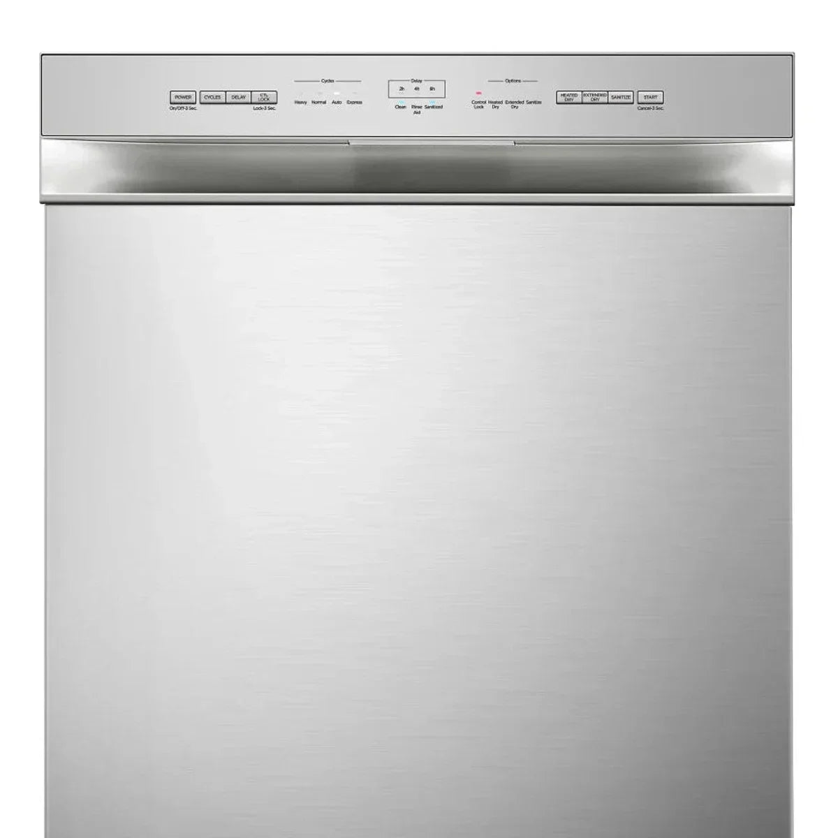 24 in. Built-in Dishwasher with Hybrid Stainless Steel Tub