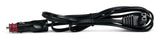 12V DC Cord for Power Coolers, 2.7 m Length, Black