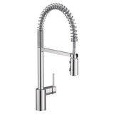 Align Single Handle High Arc Pull Down Sprayer Kitchen Faucet, Chrome