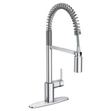 Align Single Handle High Arc Pull Down Sprayer Kitchen Faucet, Chrome