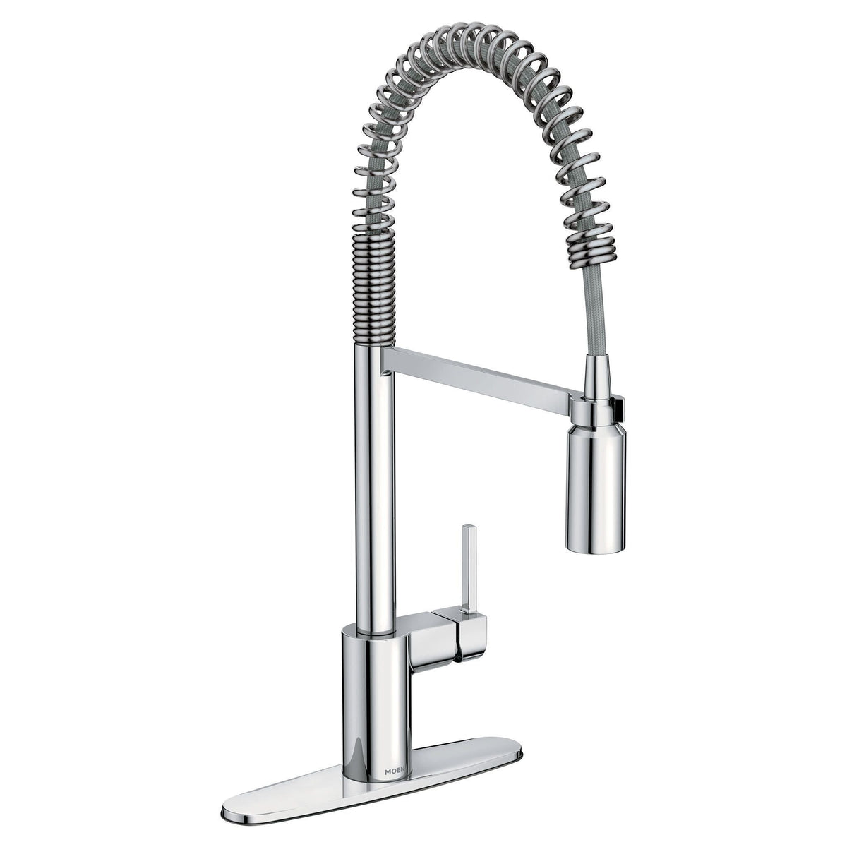 Align Single Handle High Arc Pull Down Sprayer Kitchen Faucet, Chrome