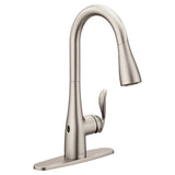 Arbor Single Handle Touchless Pull Down Spot-Resist Sprayer Kitchen Faucet with & Power Clean, Stainless Steel