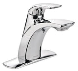 Zarina Single Handle High Arc Bathroom Faucet, Chrome