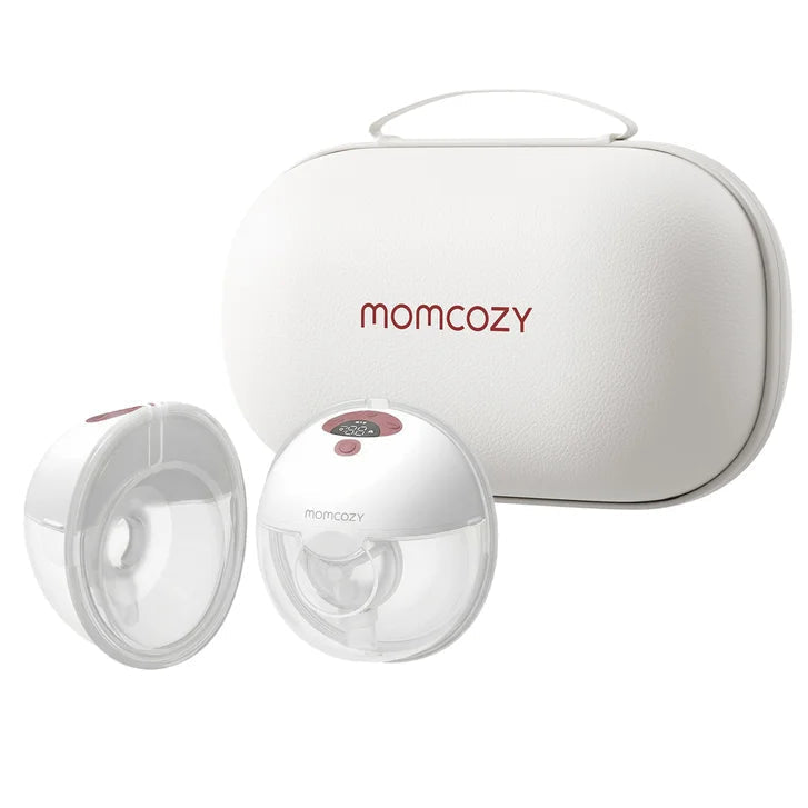 Momcozy Smart Breast Pump + Milk Storage Bags + Breast Pump Wipes U4253