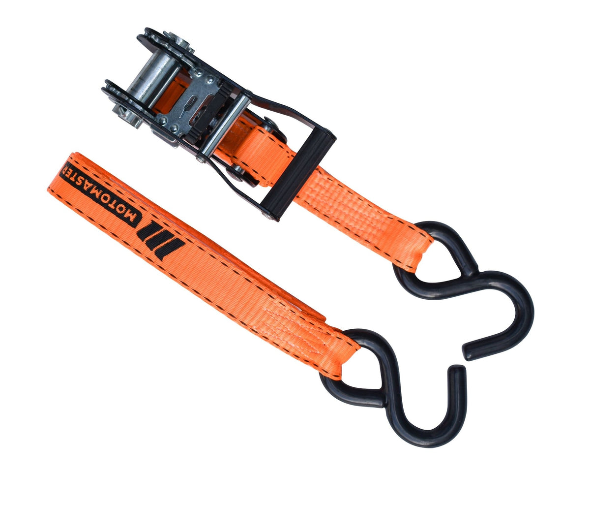 3,000-lb Heavy Duty Ratchet Tie Down Strap, Non-Padded, 1-in x 10-ft, 4-pk