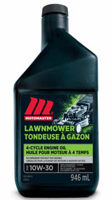4-Stroke Lawnmower Engine Oil 10W30, 946-mL