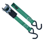 900-lb Ratchet Tie-Down Straps, Non-Padded, 1-in x 10-ft, 4-pk
