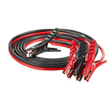 Medium-Duty Booster/Jumper Cables with Built-in LED Lights, 4-Gauge, 20-ft