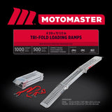 Tri-Fold Steel Loading Ramps, 72-in, 1000-lbs, 1-Pair