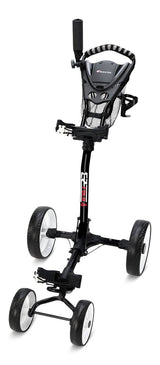 EZ Fold 4 Wheel Golf Cart, 4WD, Collapsible, Black