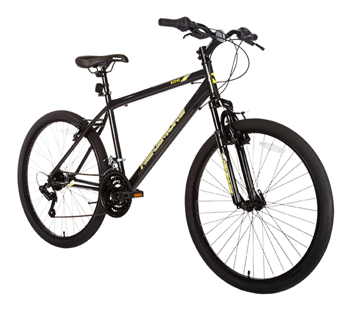 Ecko 2 Medium Men's Hardtail Mountain Bike, 18-Speed, 25-in