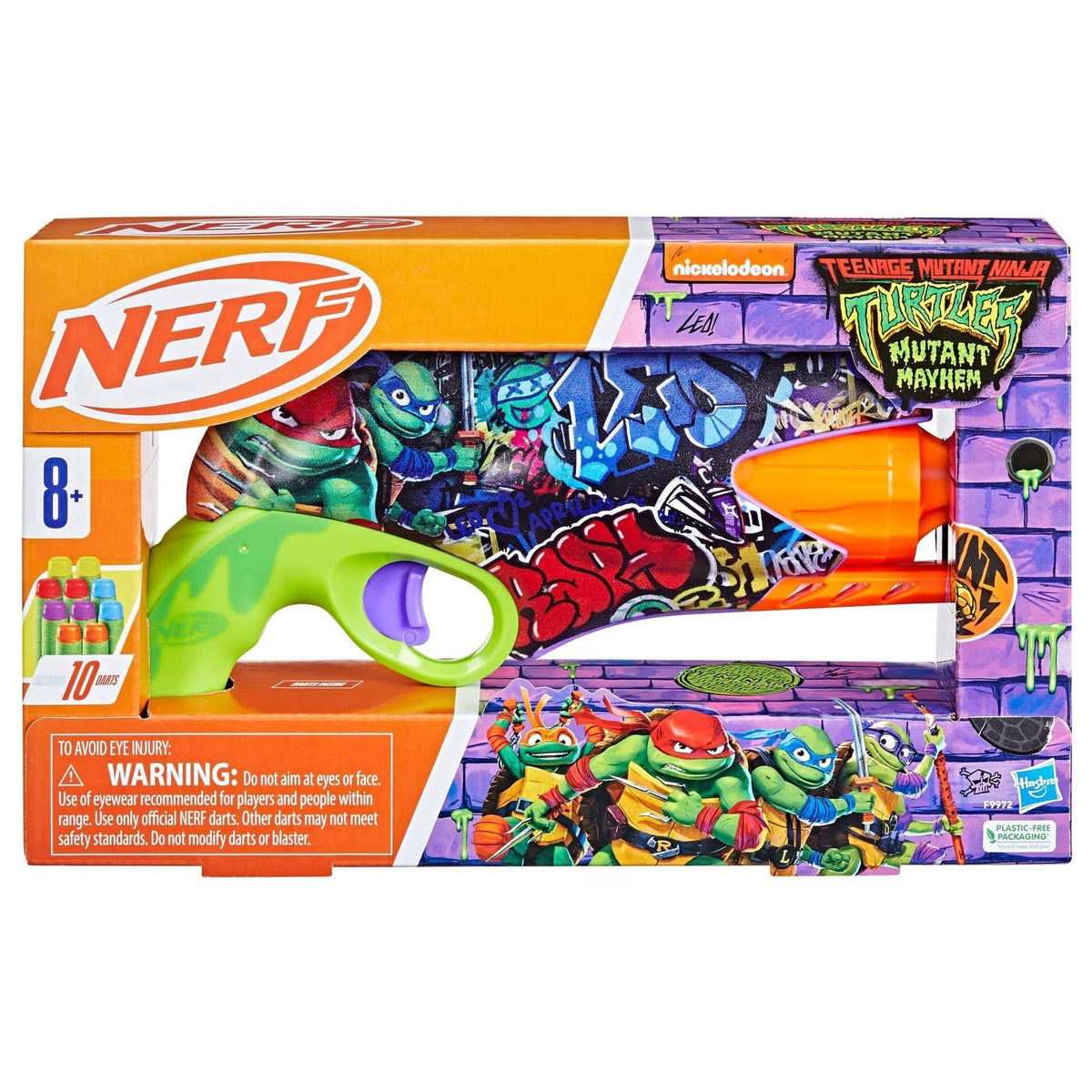 Inked Teenage Mutant Ninja Turtles 5-Dart Blaster