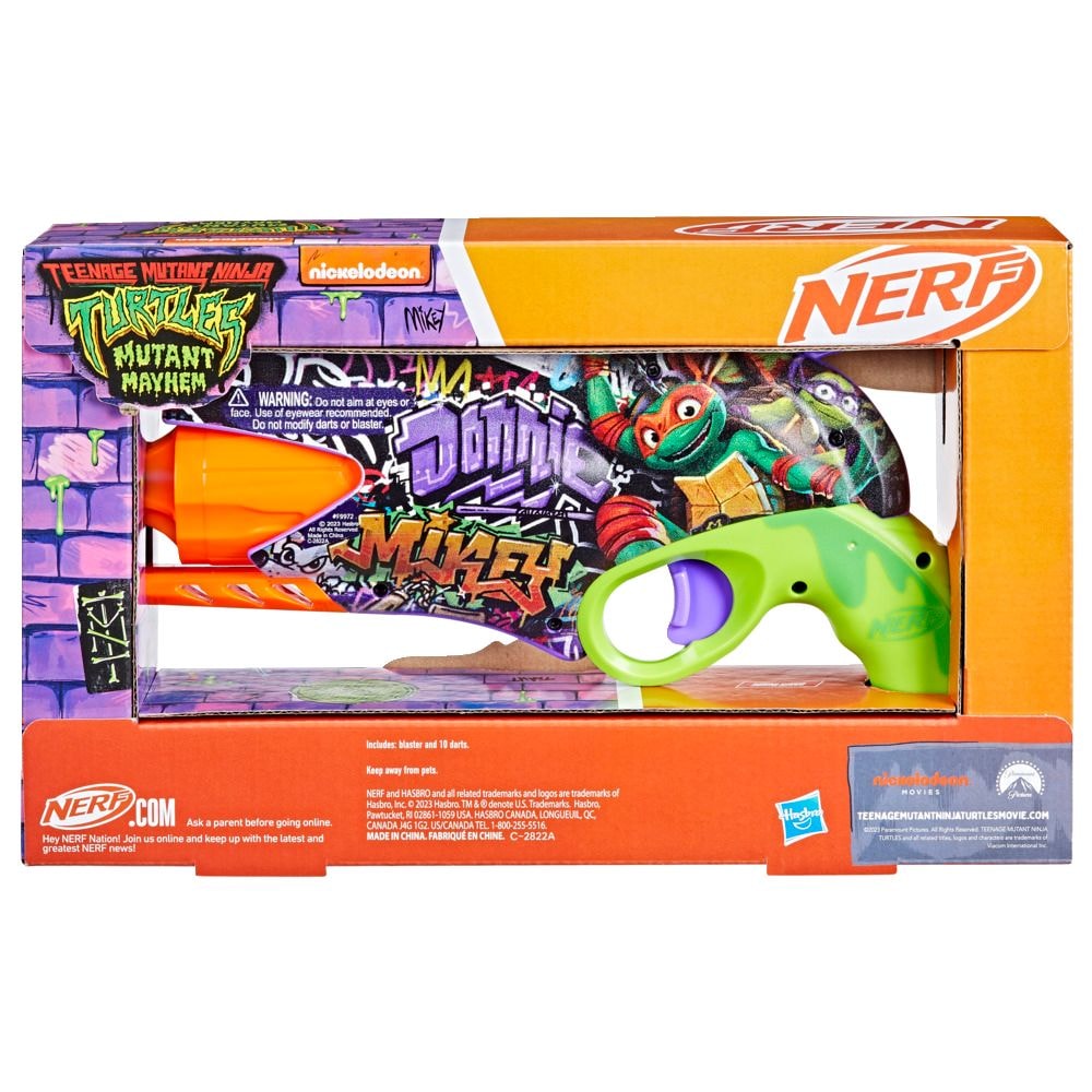 Inked Teenage Mutant Ninja Turtles 5-Dart Blaster