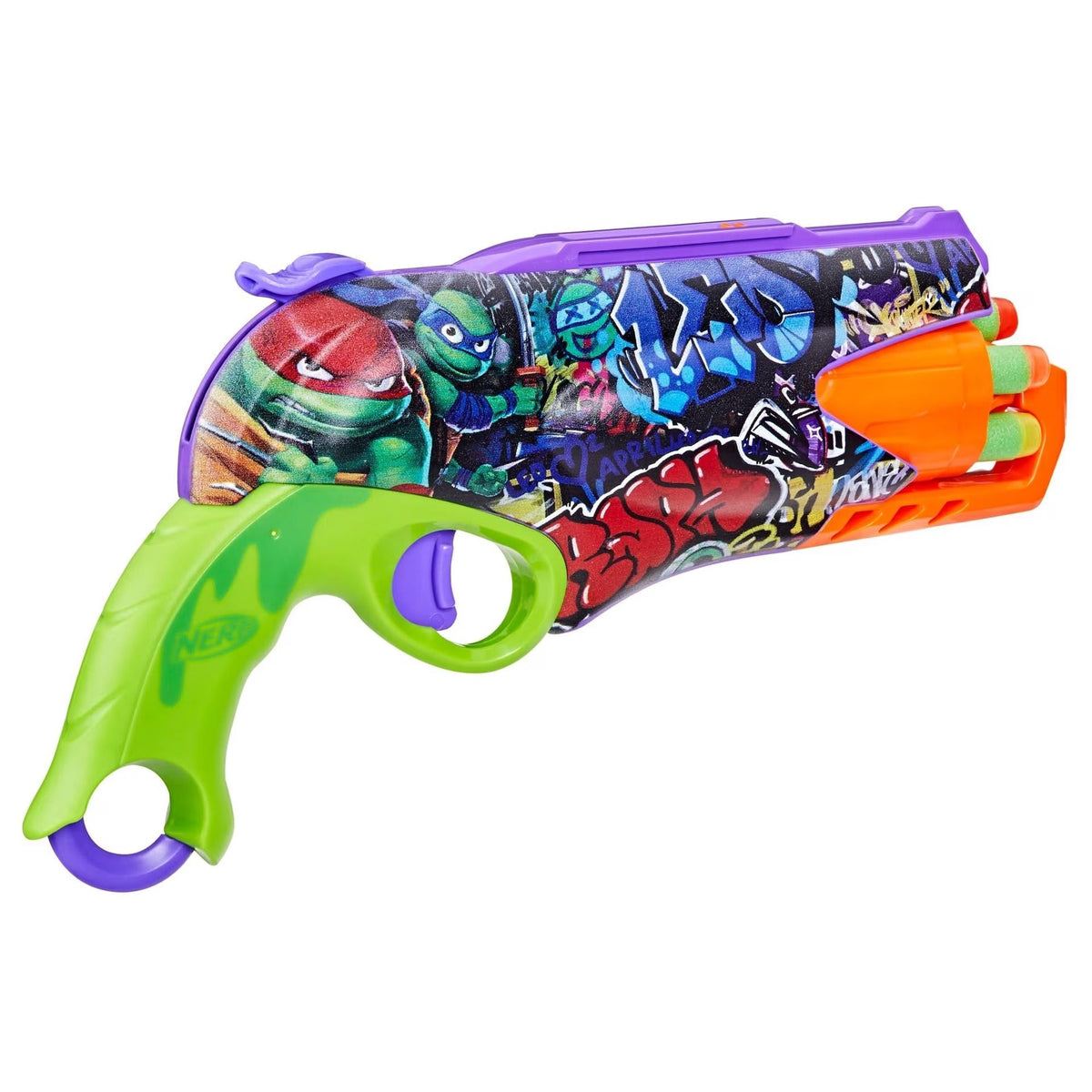 Inked Teenage Mutant Ninja Turtles 5-Dart Blaster