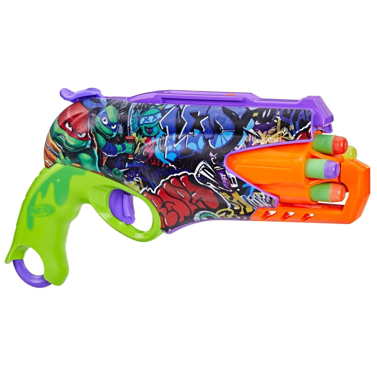 Inked Teenage Mutant Ninja Turtles 5-Dart Blaster