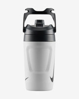 Fuel Jug 40-oz White Insulated Chug Bottle with Handle