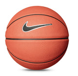 Skills Mini Kids' Indoor/Outdoor Rubber Basketball, Size 3 (22.5-in), Amber/Black/White
