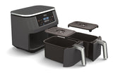 Ninja 2-Basket Air Fryer with 6 Cooking Functions, 8 Qt
