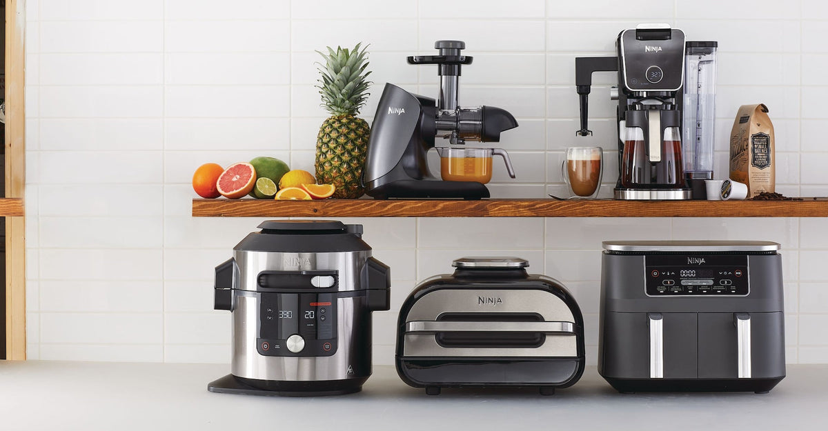 Ninja 2-Basket Air Fryer with 6 Cooking Functions, 8 Qt