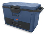 Ninja 50-Quart Portable Hard Cooler with Drawer, Blue, 47-L