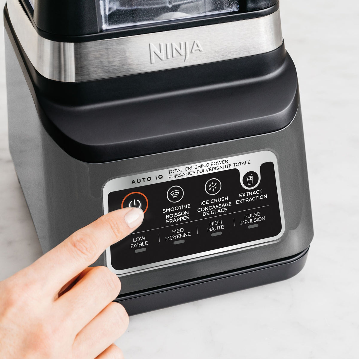 Ninja Professional Plus Blender DUO with 3 Pre-Set Auto IQ Programs, Stainless Steel, 1400W