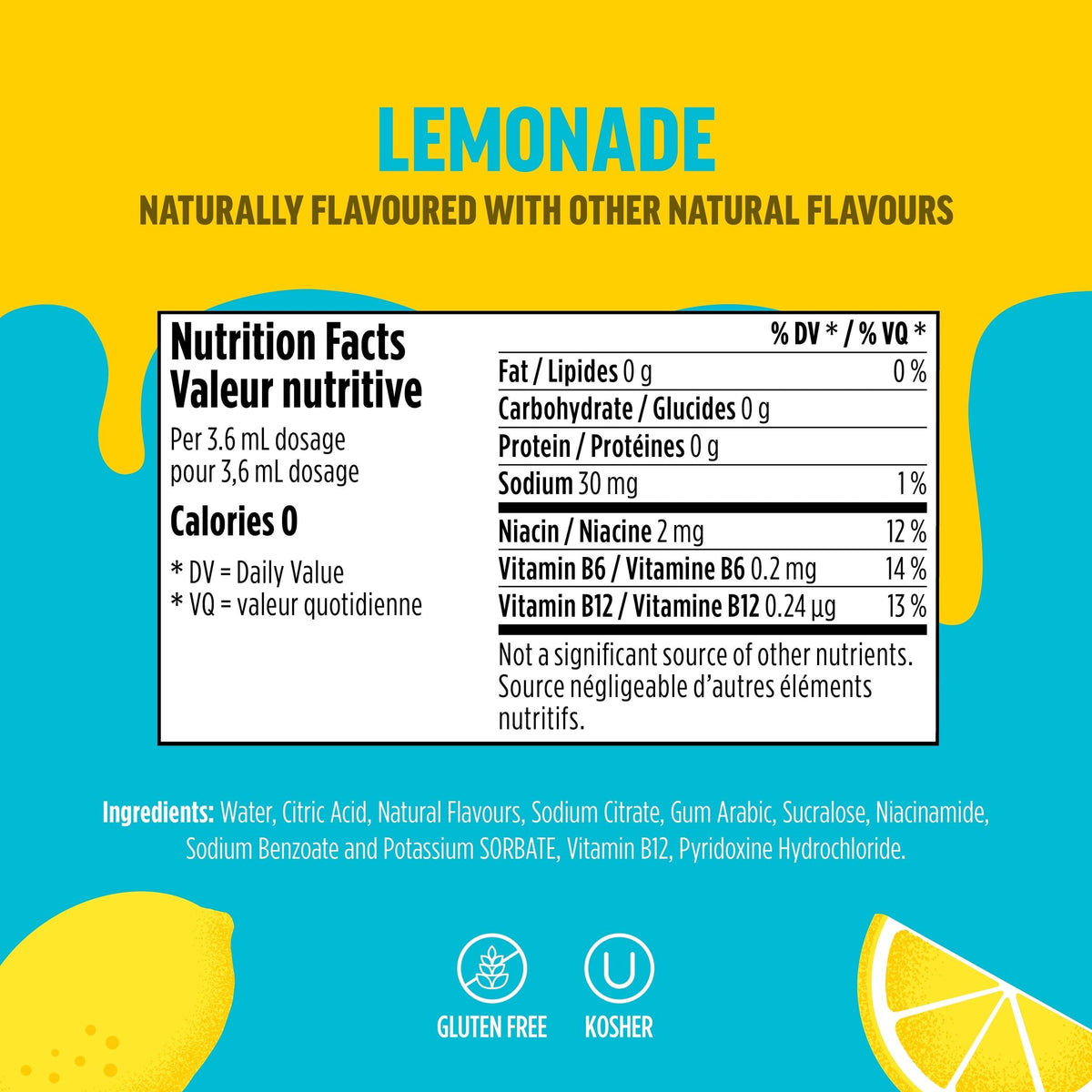Ninja Thirsti FRUITI CHILL Lemonade Flavoured Water Drops