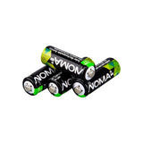 2/3 AAA Ni-MH 200mAh Rechargeable Batteries for Solar Lights, 1.2V, 4-pk