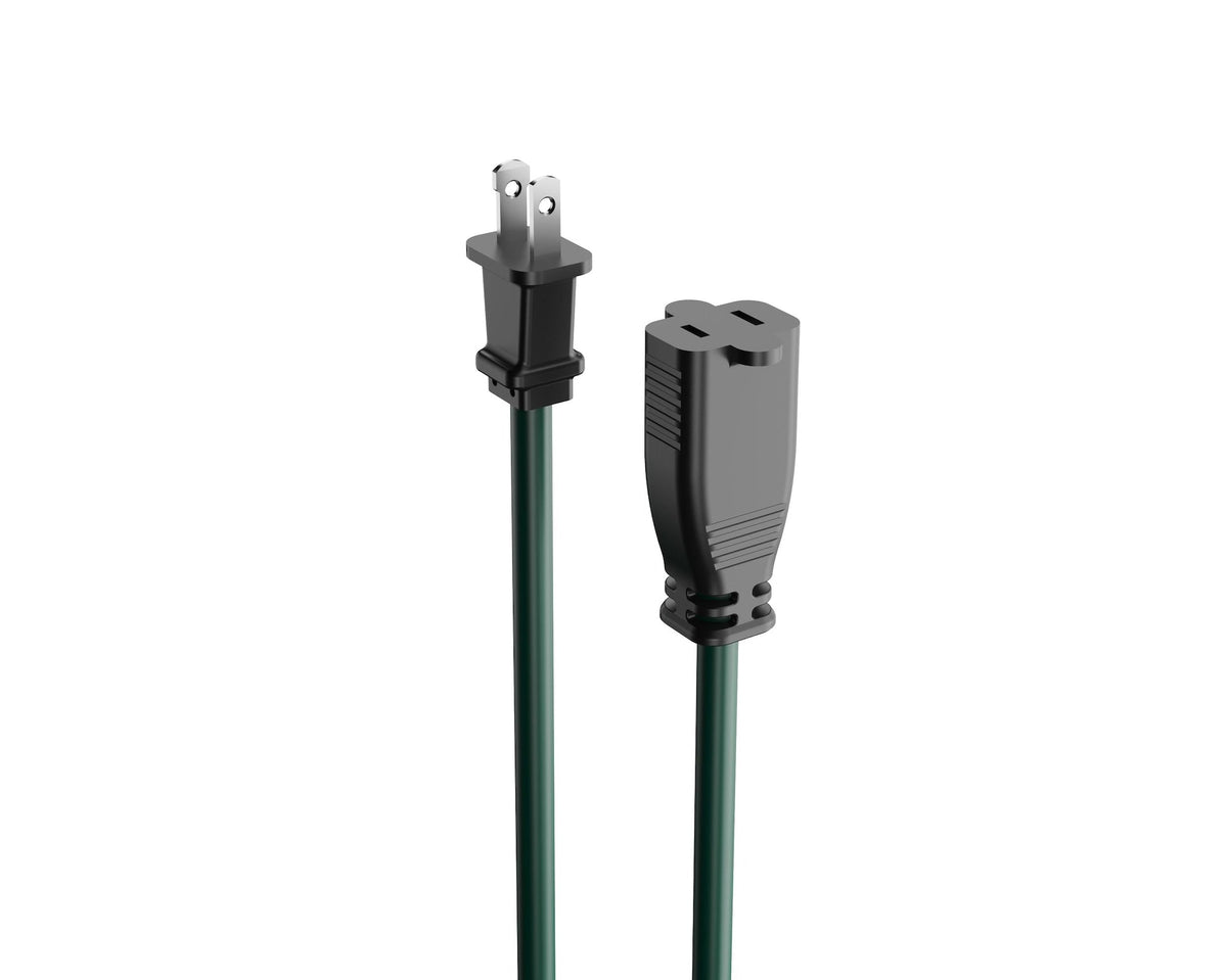 24-ft 11-in 16/2 Outdoor Extension Cord with 1 Outlet, Green