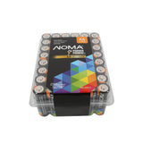 AA Alkaline Batteries in Clam Shell Box, 48-pk