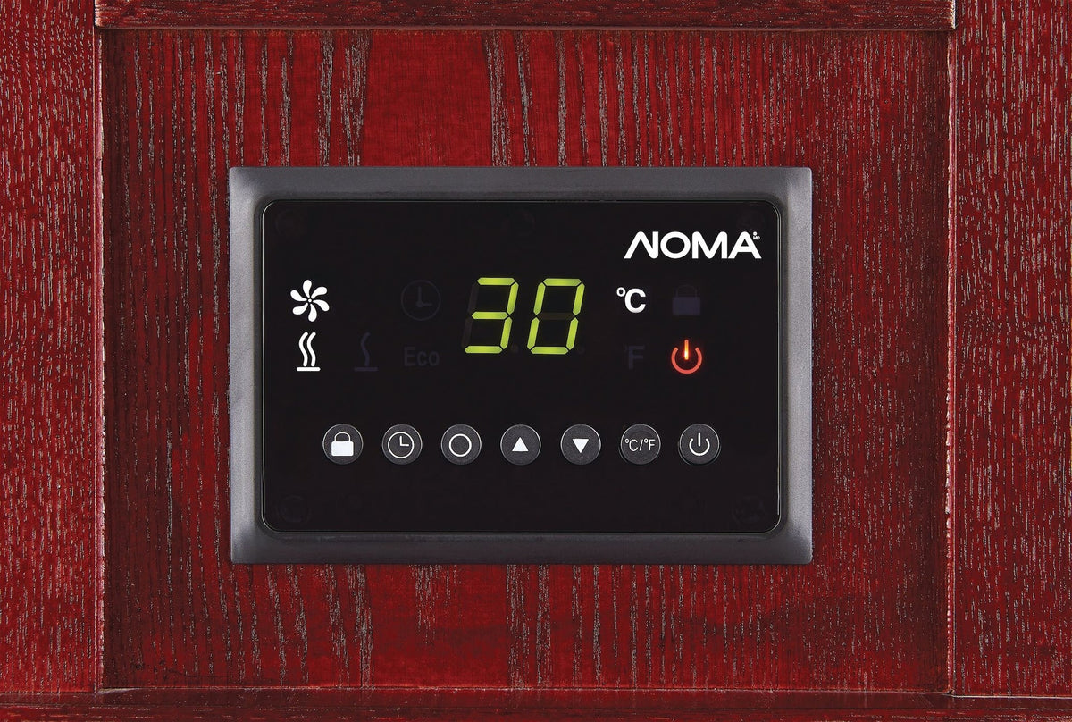 Wood Cabinet Infared Space Heater withRemote Control & Thermostat, 1500W