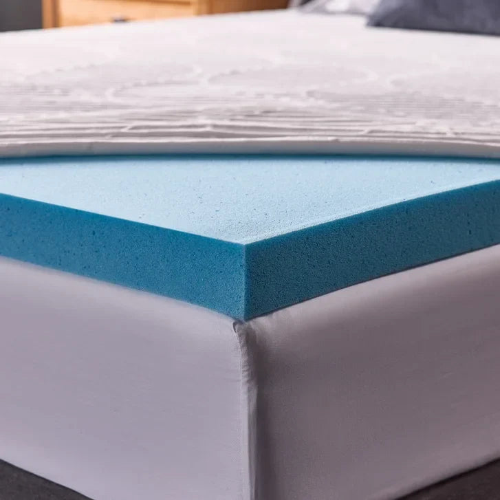 Novaform ComfortLuxe Plus Gel Memory Foam 3-inch Mattress Topper