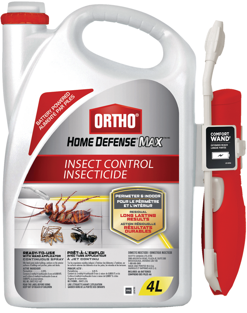 Home Defense MAX Perimeter & Indoor Liquid Ready-to-Use Insect Control, Insecticide, 4-L