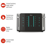 4-Slice Touchscreen Toaster with Easy Touch Technology