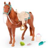 Toy Horse Playset with Accessories for Ages 3+, Various Styles