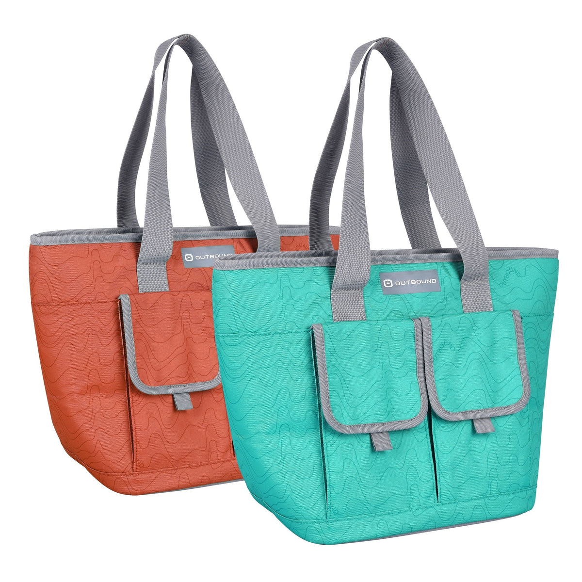 Outbound Beach Tote Insulated Soft Cooler, 24-Can
